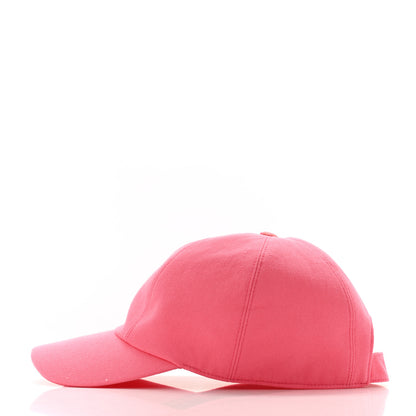 Hermes Cotton Canvas Serena Seashell Cap 59 Rose Azalee 4 of 11