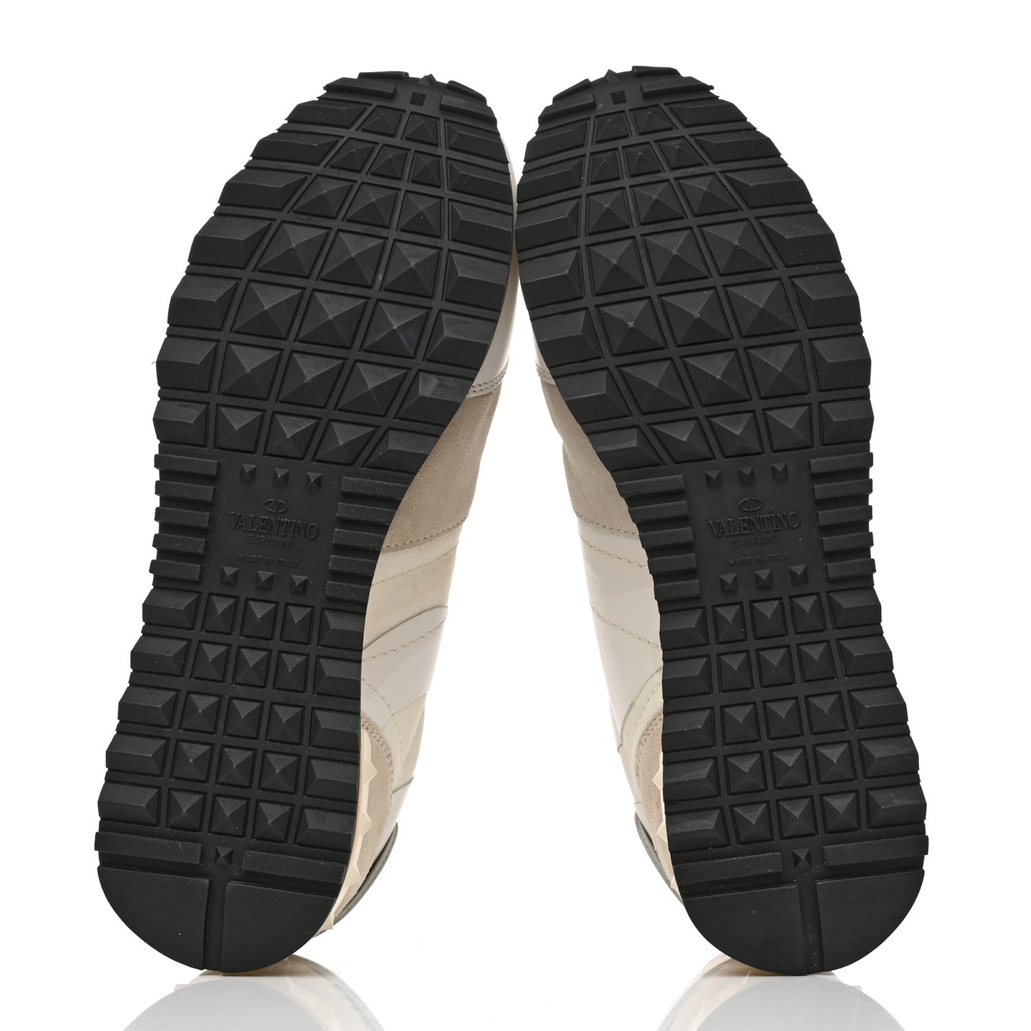 Fabric Suede Rockrunner Sneakers 39 White