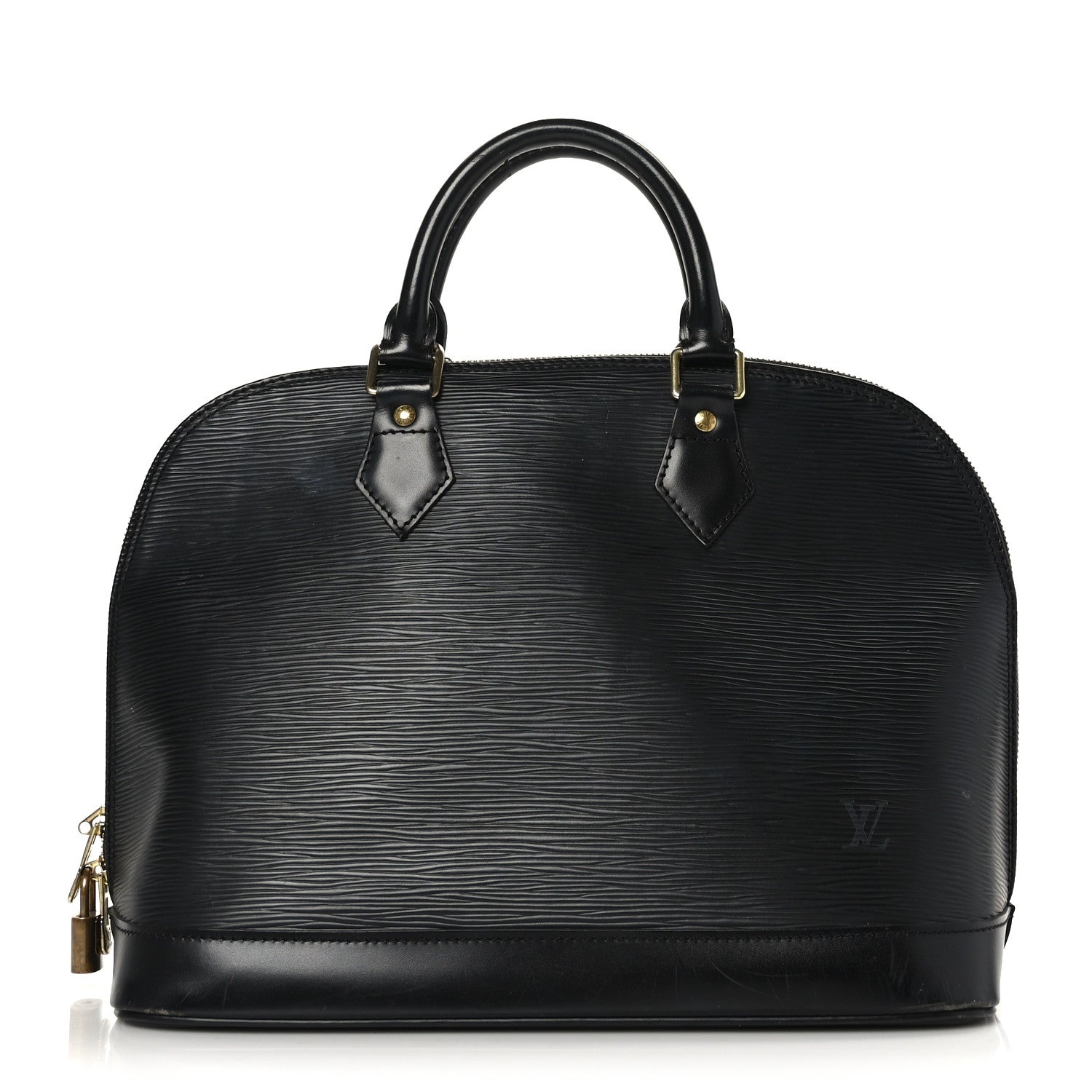 Louis Vuitton Epi Alma MM Black 1 of 11