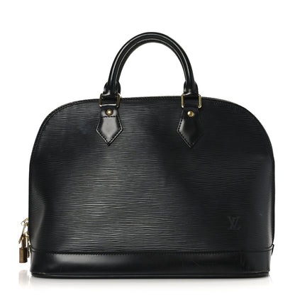 Louis Vuitton Epi Alma MM Black 1 of 11
