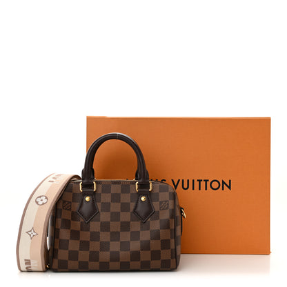 Louis Vuitton Damier Ebene Speedy Bandouliere 20 10 of 10