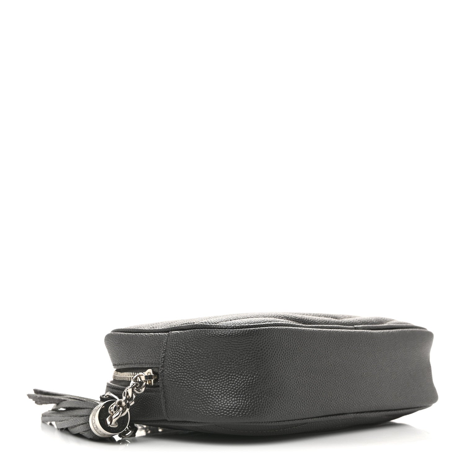 Saint Laurent Grain De Poudre Matelasse Monogram Mini Lou Camera Bag Asphalt 4 of 10