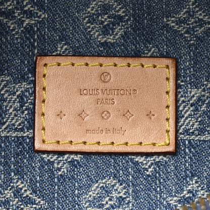 Louis Vuitton Monogram Denim High Rise Bumbag Blue 6 of 9