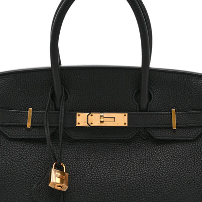 Hermes Togo Birkin 30 Black 8 of 11