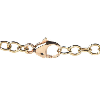 David Yurman 18K Yellow Gold Cable Heart Charm Necklace 6 of 7