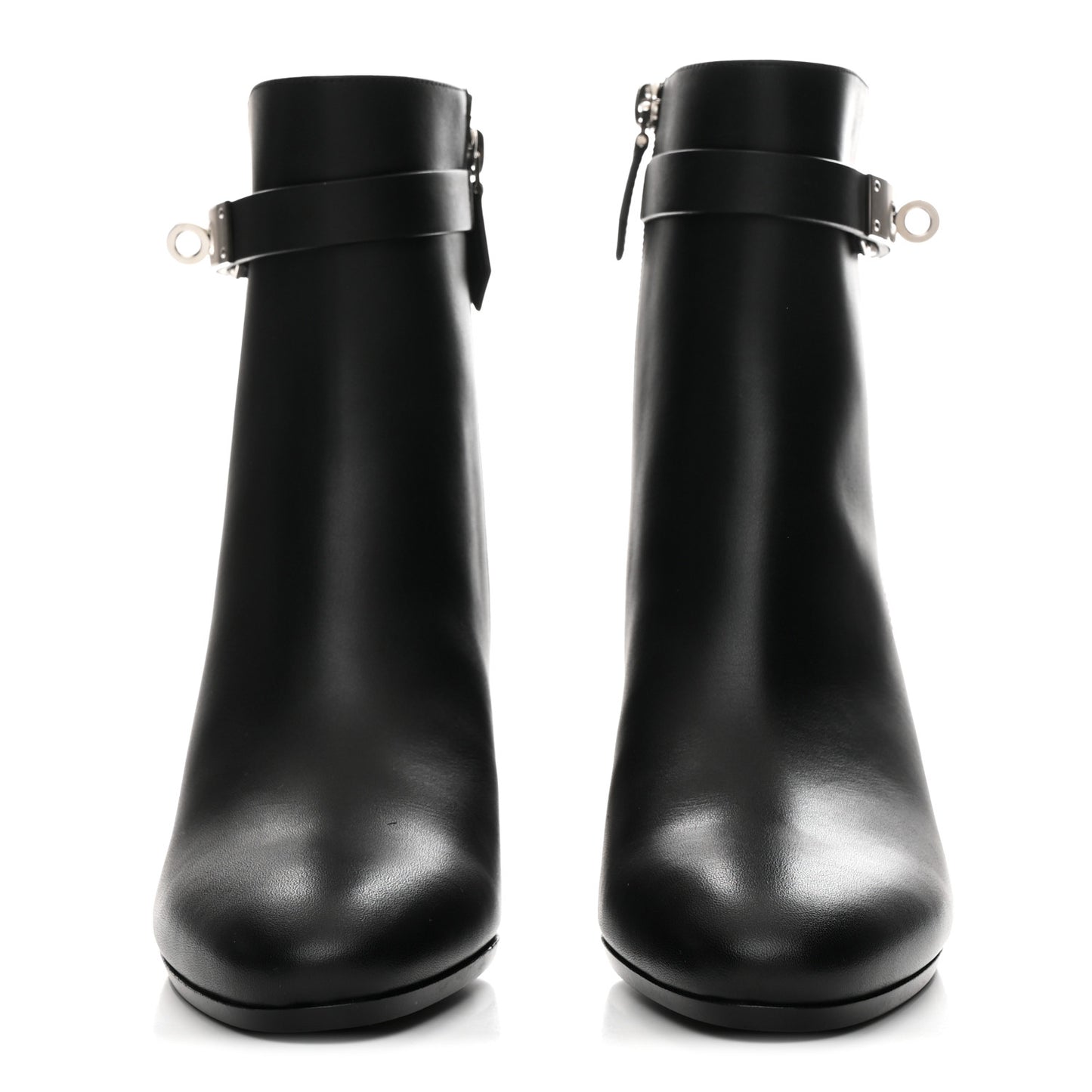 Calfskin Saint Germain Ankle Boots 35 Black