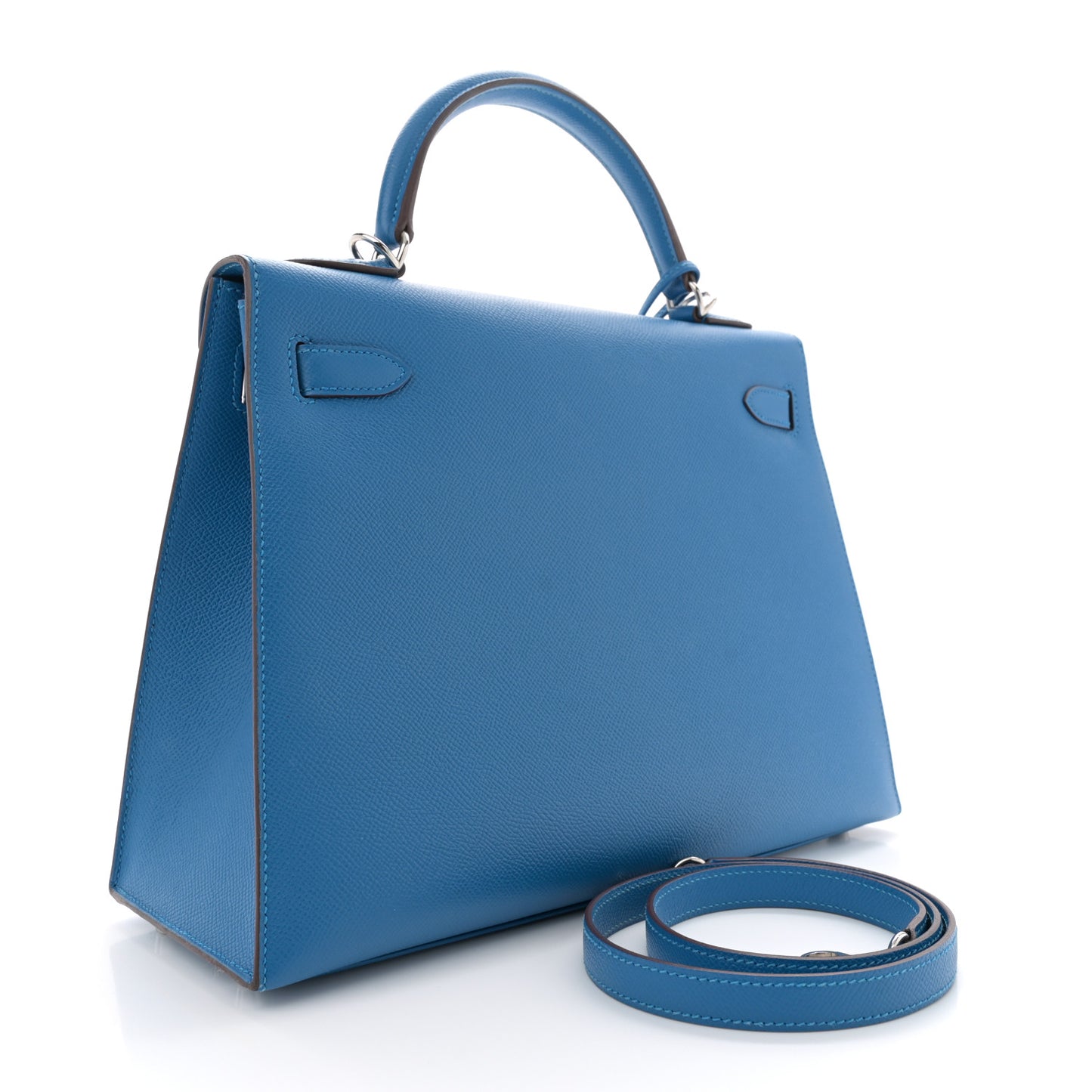 Epsom Kelly Sellier 32 Bleu Frida