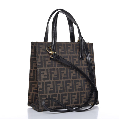 Fendi Zucca Pocket Tote Tobacco 3 of 9