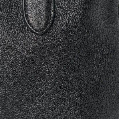 Mulberry Glossy Goatskin Medium Del Rey Satchel Black 13 of 14