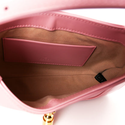 Gucci Boarded Dyana Lux Calfskin Mini Jackie 1961 Hobo Wild Rose 5 of 11