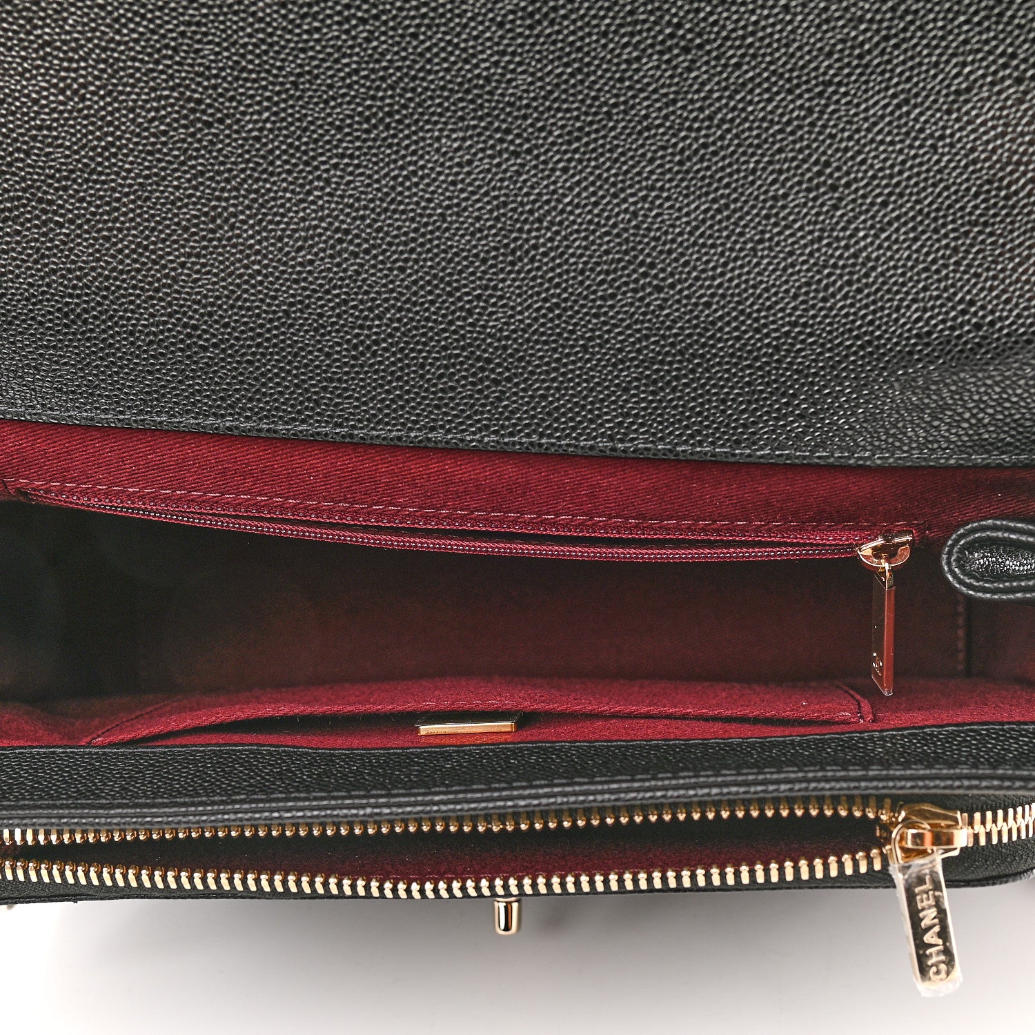 Chanel Caviar Quilted Large Business Affinity Flap Black 5 of 12