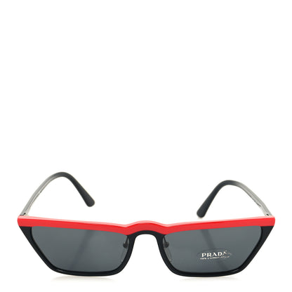 Prada Catwalk Sunglasses SPR 19U Black Red 2 of 7
