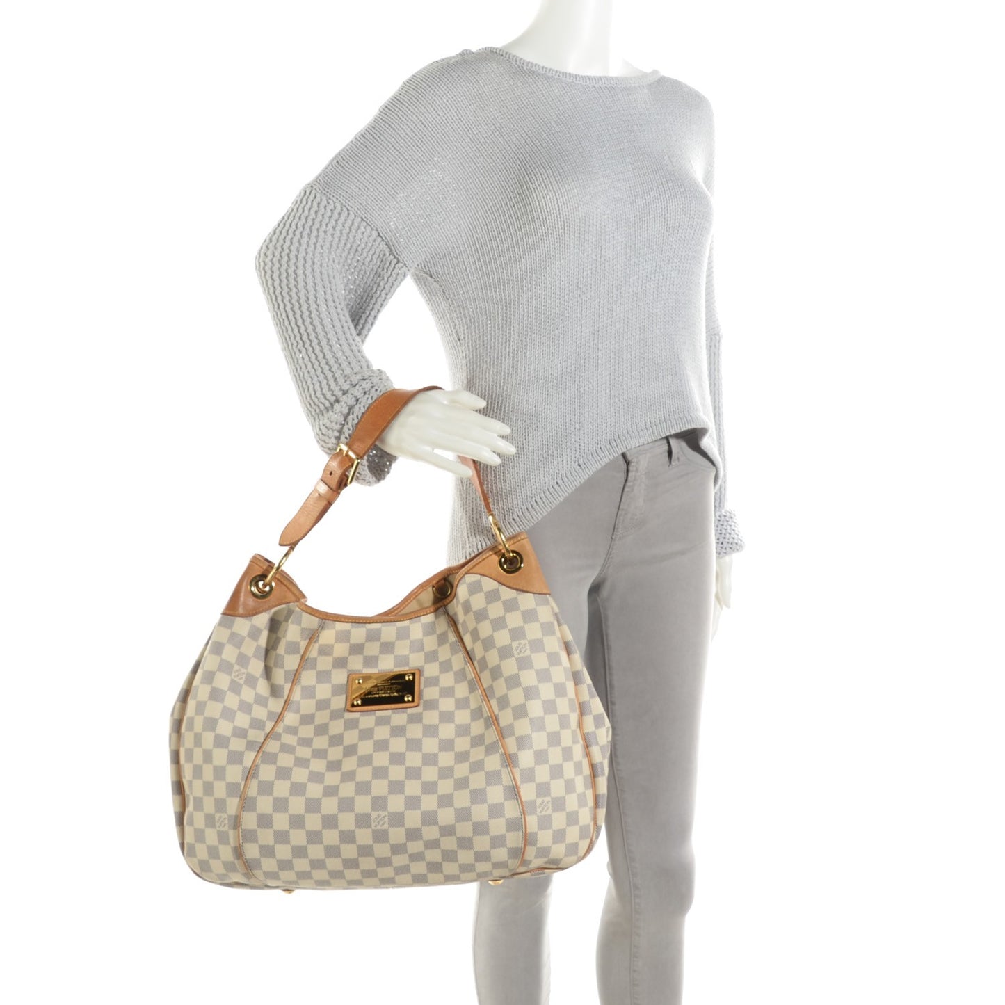 Damier Azur Galliera GM