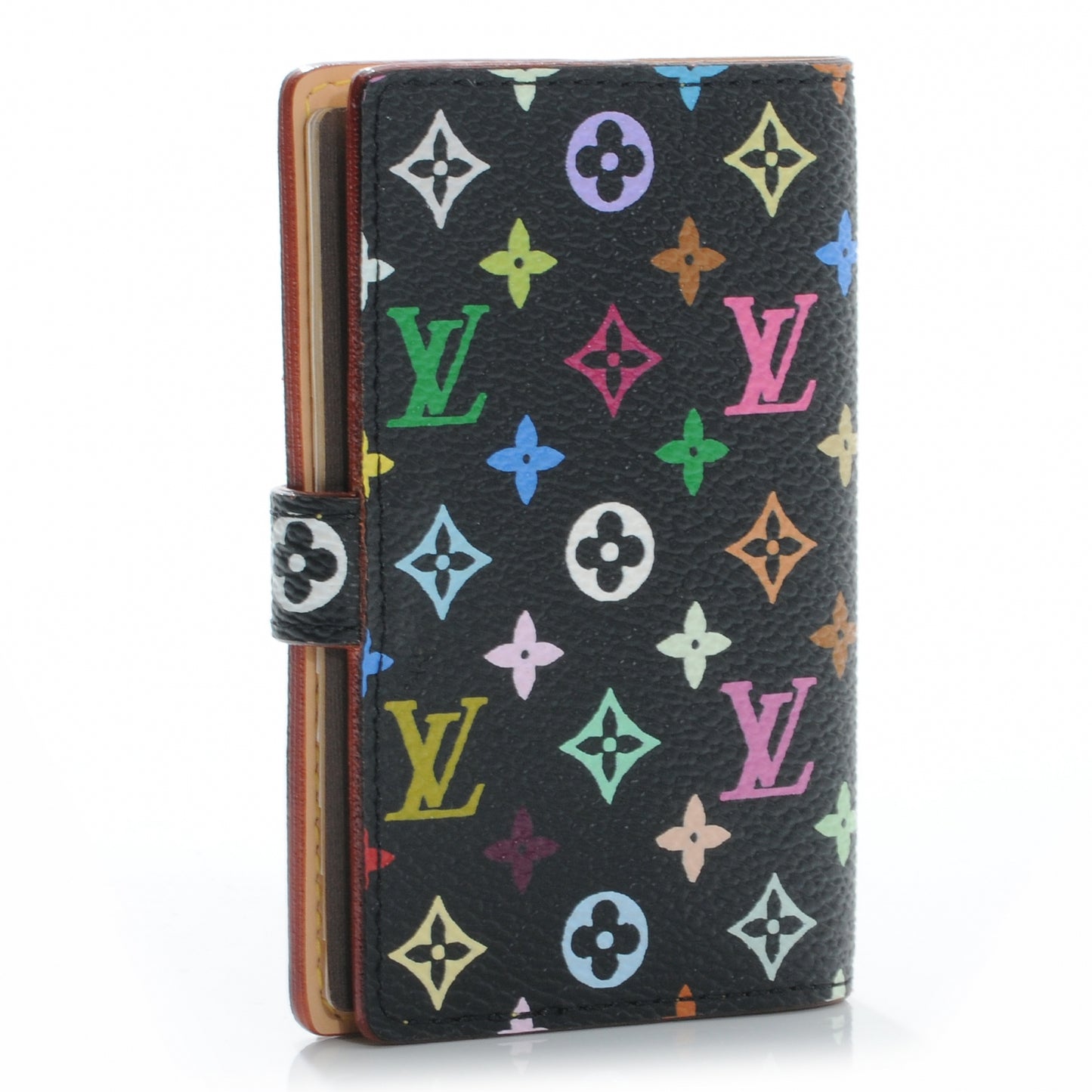 Monogram Multicolor Carnet de Bal Mini Agenda Cover Black