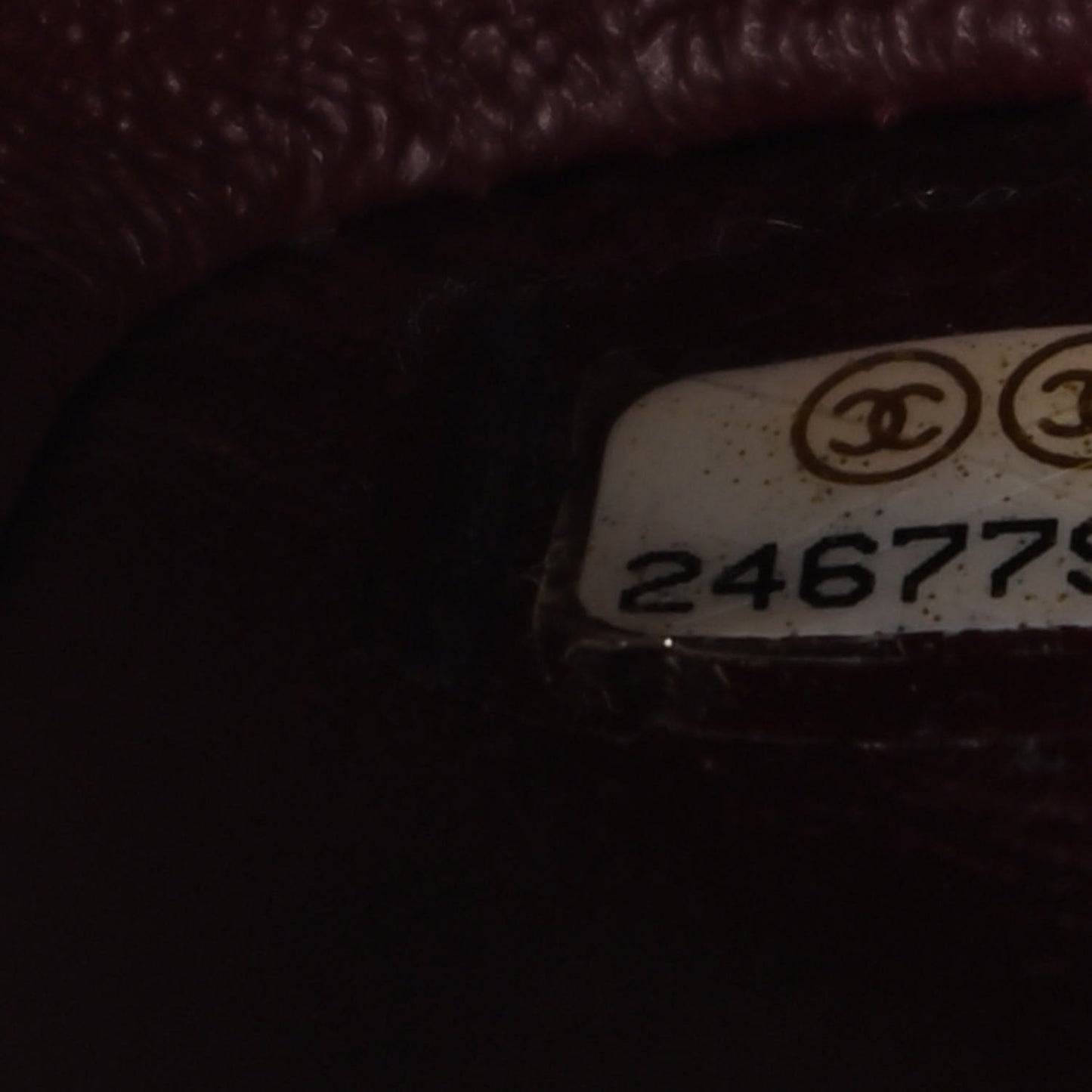 Lambskin Quilted Jumbo Double Flap Black