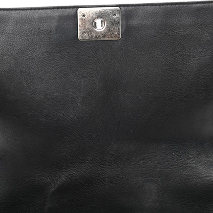 Chanel Calfskin Medium Boy Reverso Flap Black 11 of 16