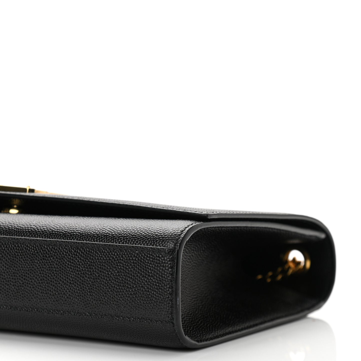 Grain De Poudre Medium Classic Monogram Kate Satchel Black