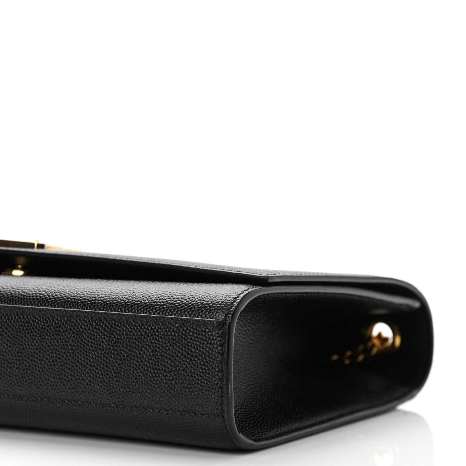 Saint Laurent Grain De Poudre Medium Classic Monogram Kate Satchel Black 9 of 9