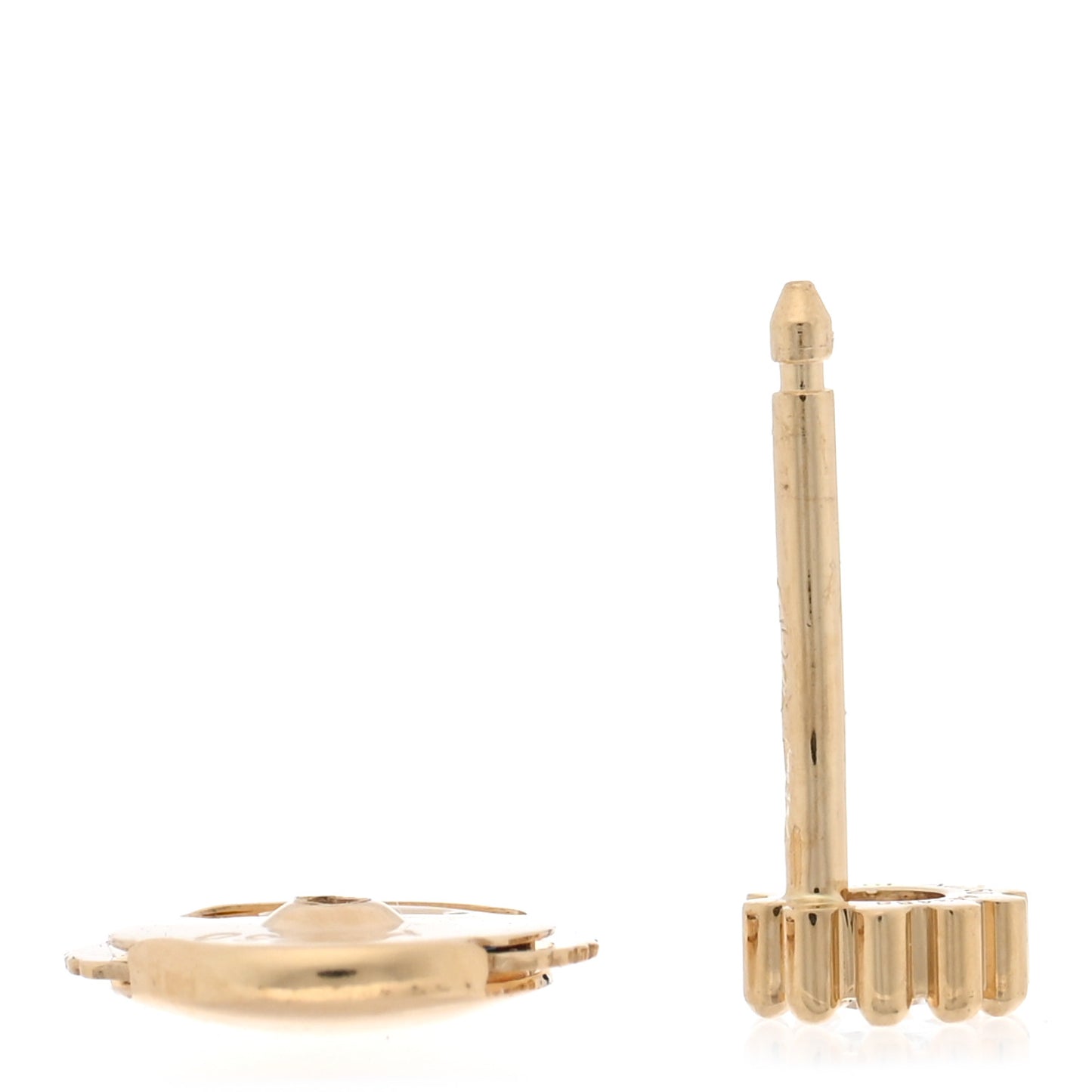 18K Yellow Gold Diamond Mimirose Single Earring