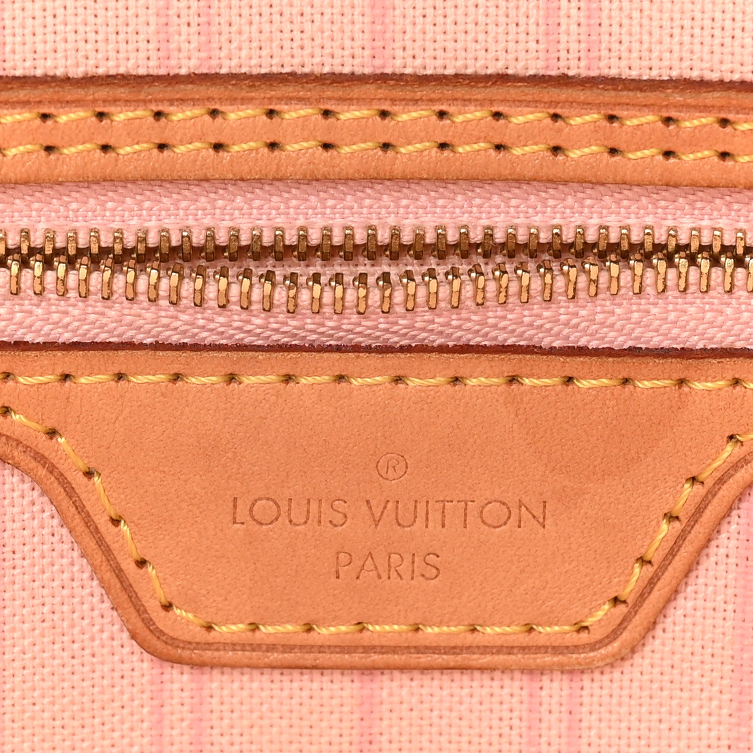 Louis Vuitton Damier Azur Neo Neverfull MM Rose Ballerine 6 of 10