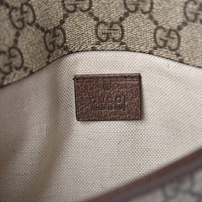 Gucci GG Supreme Monogram Neo Vintage Web Belt Bag Brown 6 of 10