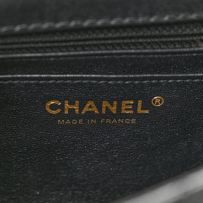 Chanel Aged Calfskin Quilted 2.55 Reissue Mini Flap Black 6 of 12