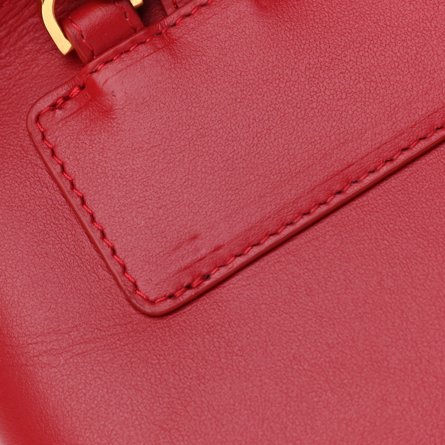 Mansur Gavriel Calfskin Mini Mini Lady Bag Flamma 11 of 11