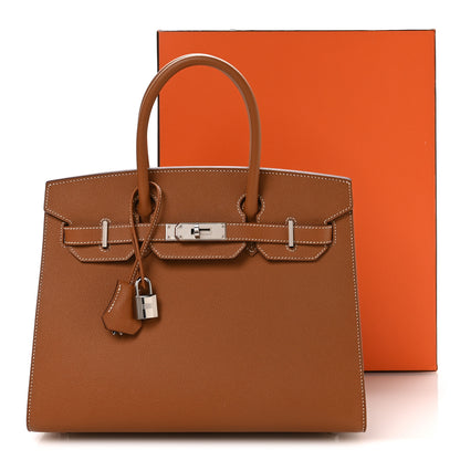 Hermes Epsom Birkin Sellier 30 Gold 11 of 11