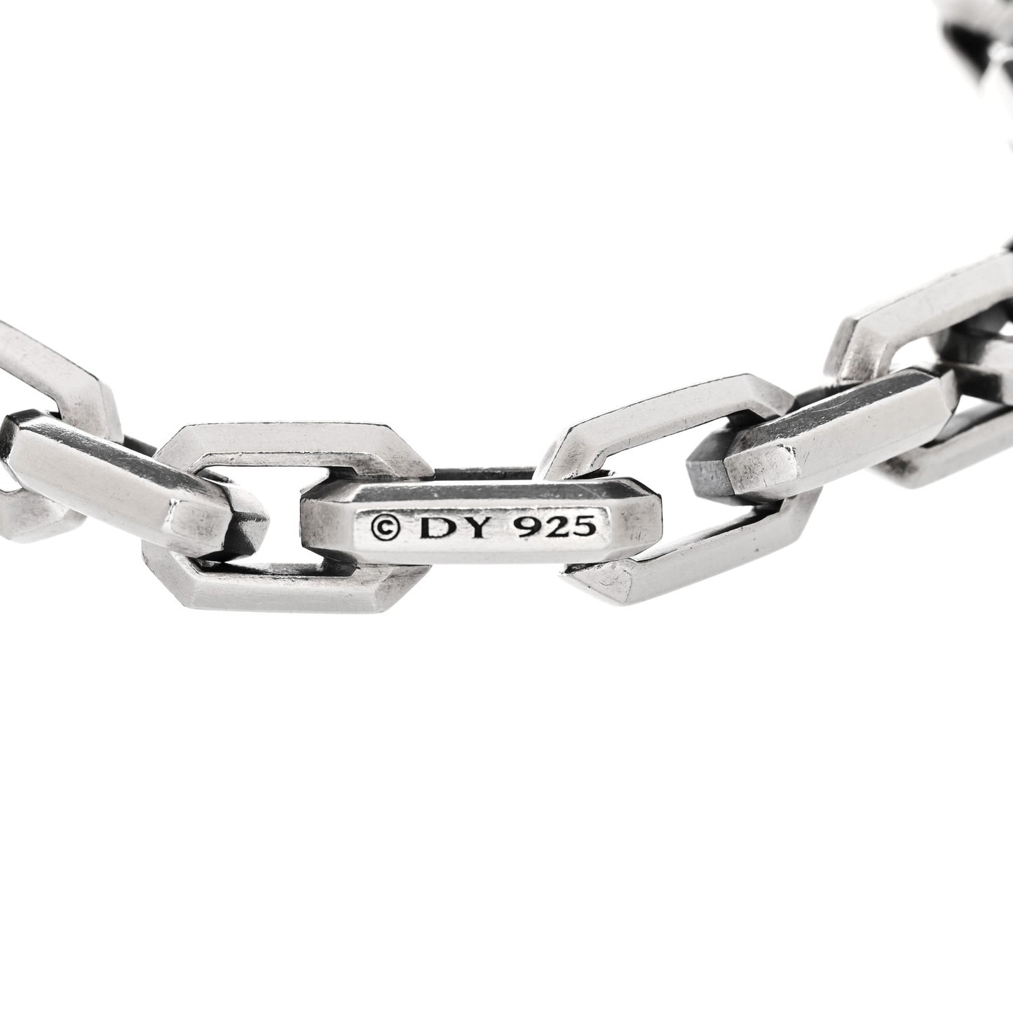 Sterling Silver 7.5mm Streamline Heirloom Chain Link Bracelet