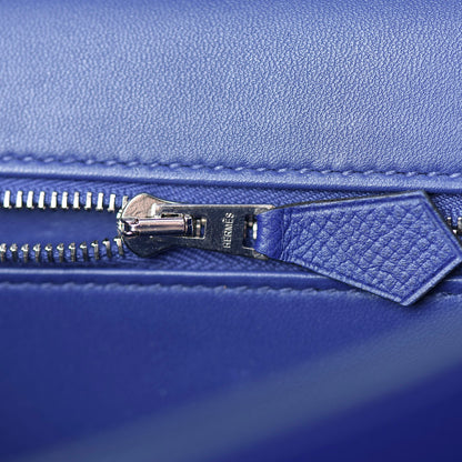 Hermes Epsom Constance 24 Bleu Electrique 8 of 24