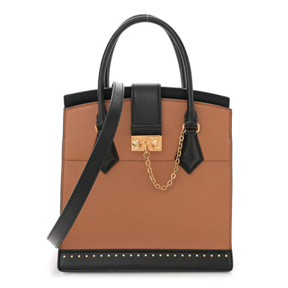 Louis Vuitton Taurillon Cour Marly PM Beige Black 1 of 15