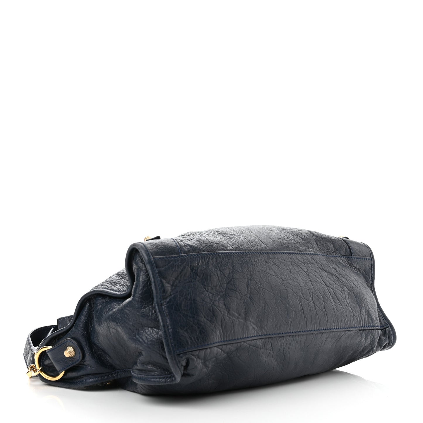 Agneau Giant 12 Gold Hardware City Bleu Obscur