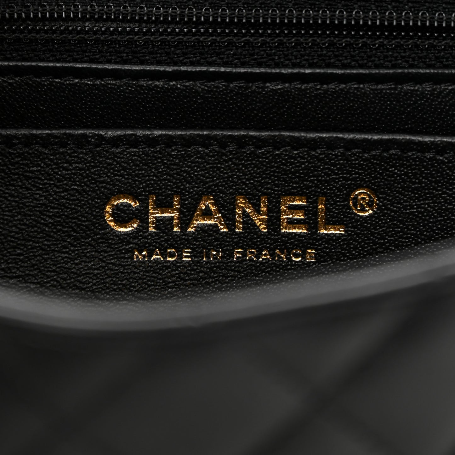 Lambskin Quilted Mini Rectangular Flap Black