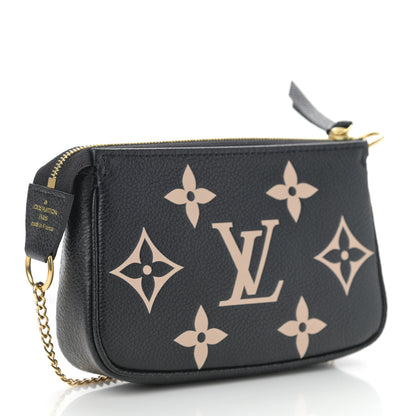 Louis Vuitton Empreinte Monogram Giant Mini Pochette Accessories Black 3 of 6