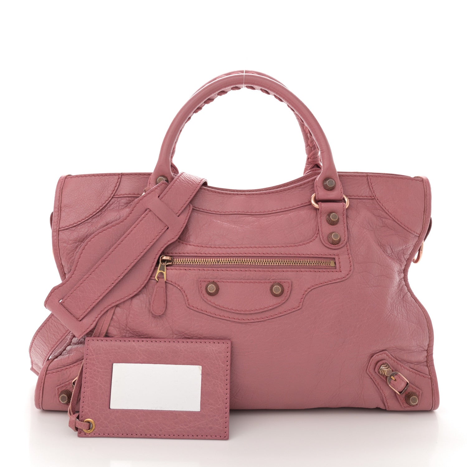 Balenciaga Agneau Giant 12 Rose Gold Hardware City Rose Bruyere 3 of 13
