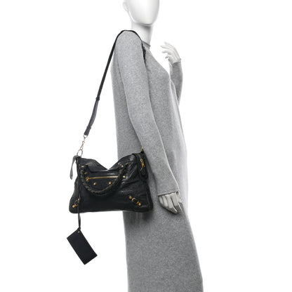 Balenciaga Agneau Giant 12 Gold Hardware Town Anthracite 2 of 13