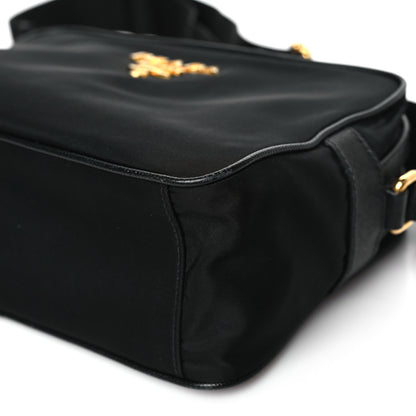 Prada Tessuto Nylon Soft Calf Camera Bag Black 10 of 11