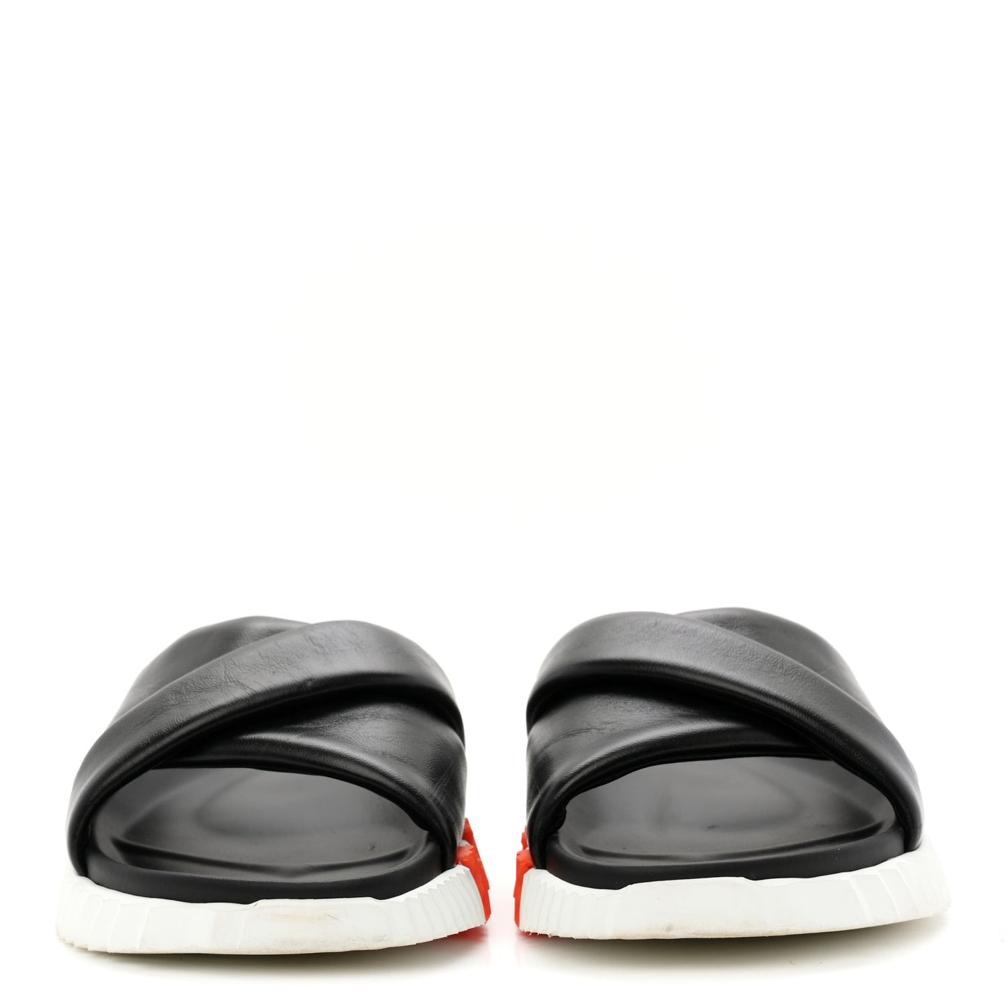 Nappa Womens Infra Sandals 35.5 Black