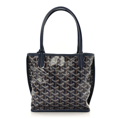 Goyard Goyardine Reversible Mini Anjou Navy 1 of 15