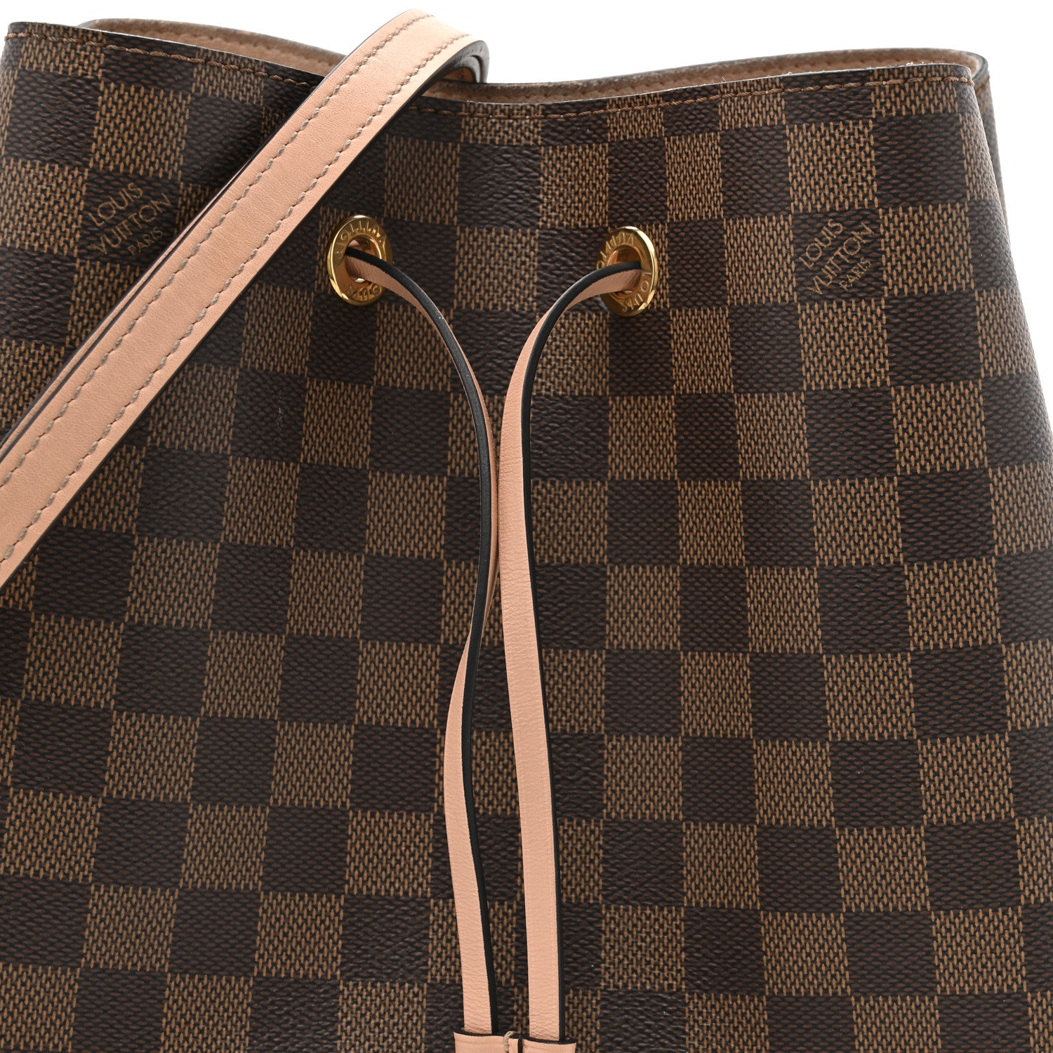 Louis Vuitton Damier Ebene Neonoe MM Venus Pink 8 of 16