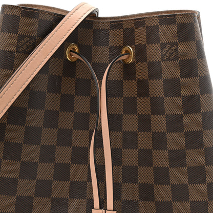 Louis Vuitton Damier Ebene Neonoe MM Venus Pink 8 of 16