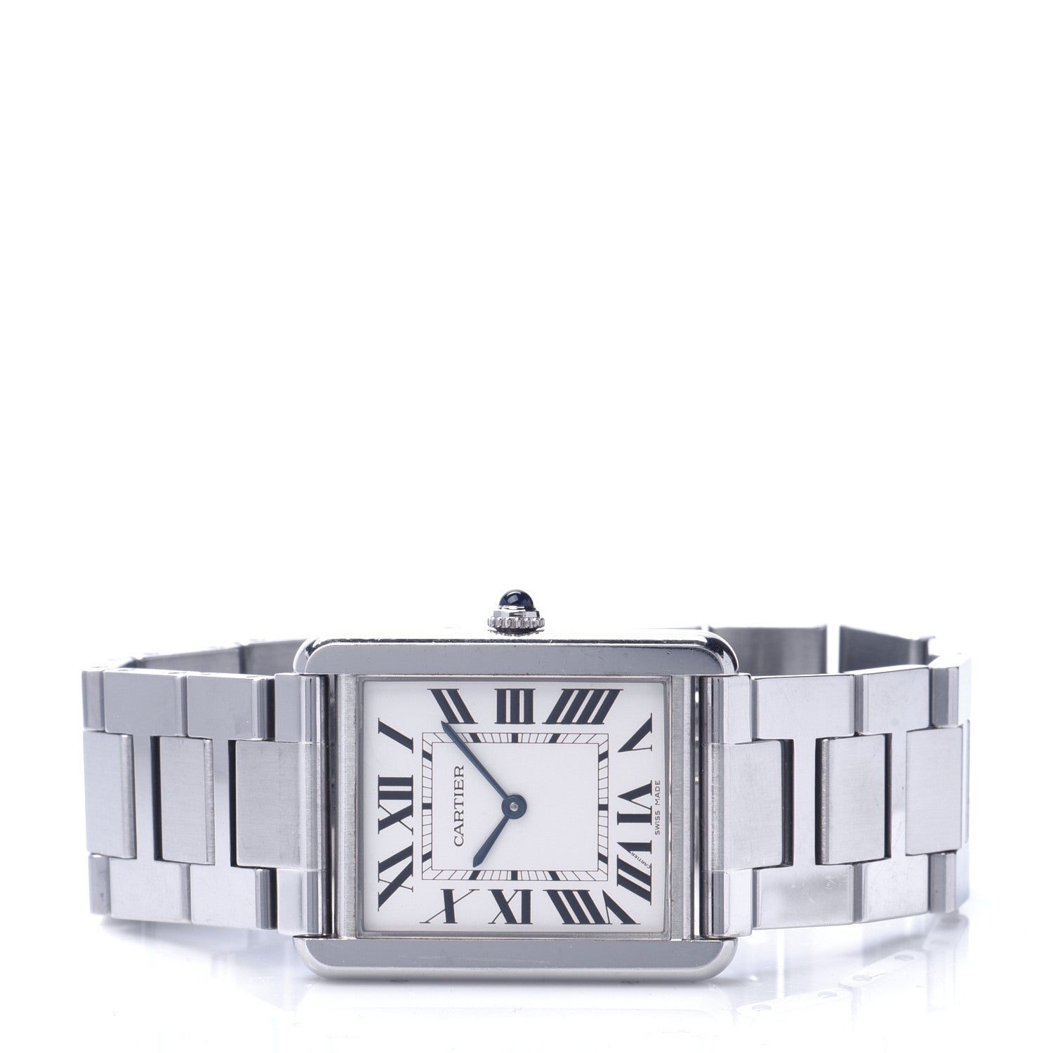 Cartier Stainless Steel 27mm Tank Solo Quartz Watch 2 of 5