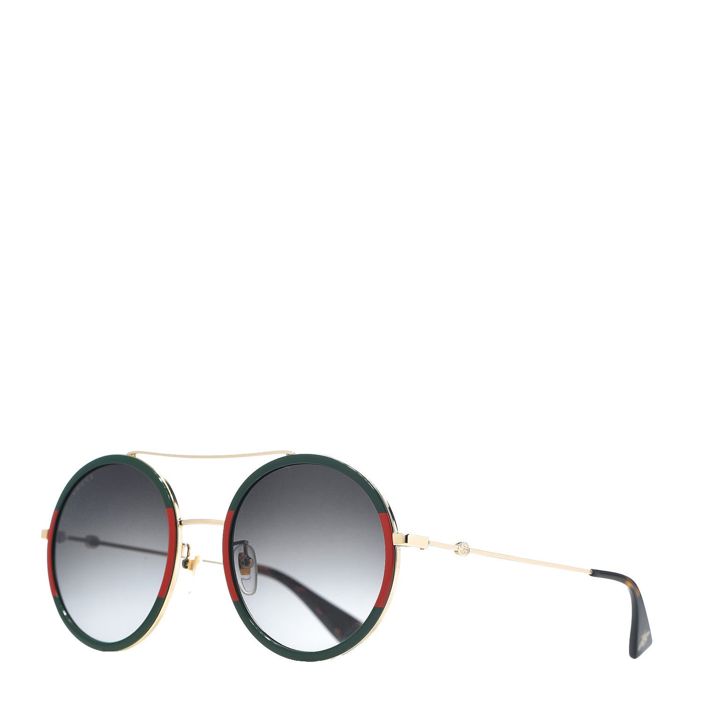 Round Frame Sunglasses GG0061S Blue Red