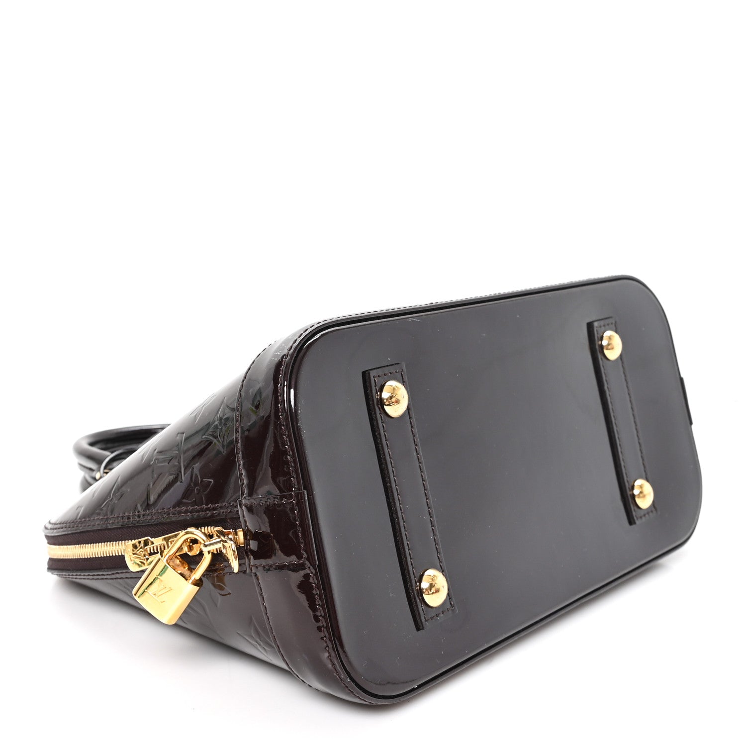 Louis Vuitton Vernis Alma PM Amarante 4 of 11