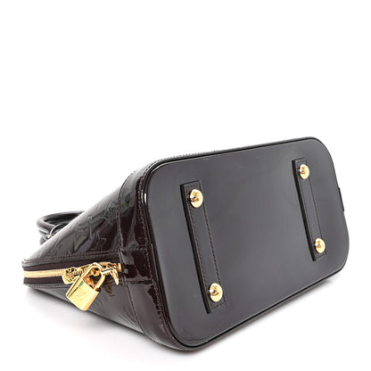 Louis Vuitton Vernis Alma PM Amarante 4 of 11
