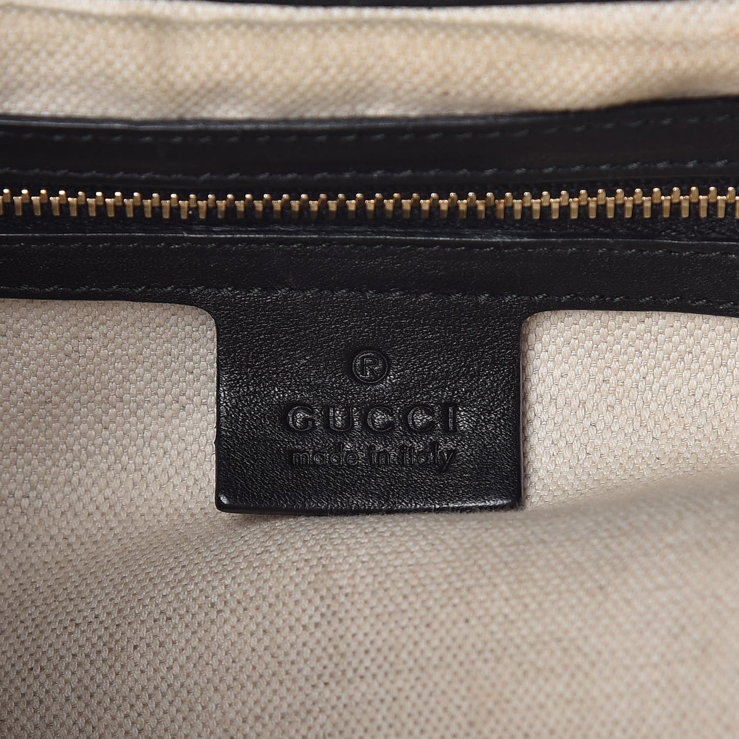 Guccissima Medium Emily Shoulder Bag Black
