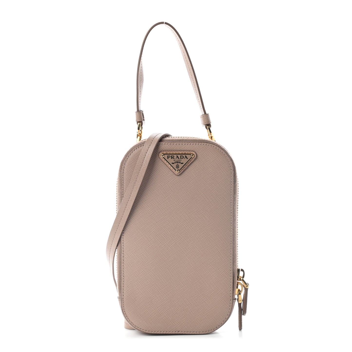 Saffiano Phone Case Crossbody Pouch Cammeo