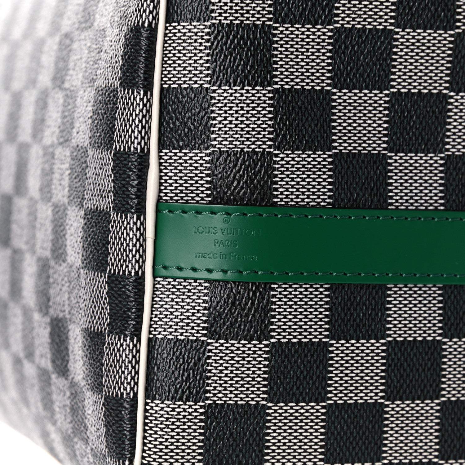 Louis Vuitton Damier Speedy Bandouliere 30 Black White 6 of 10