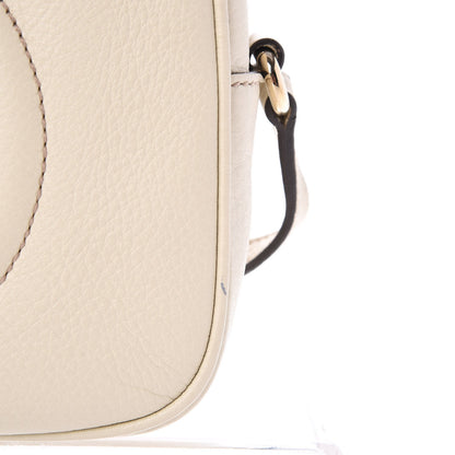 Gucci Pebbled Calfskin Small Soho Disco Bag Off White 8 of 9