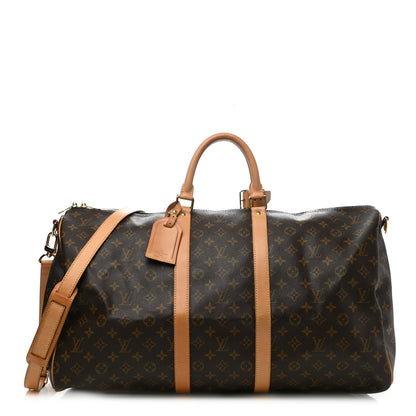 Louis Vuitton Monogram Keepall Bandouliere 55 1 of 16